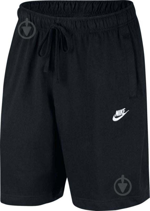 Шорти Nike M NSW CLUB SHORT JSY BV2772-010 р. S чорний - фото 1