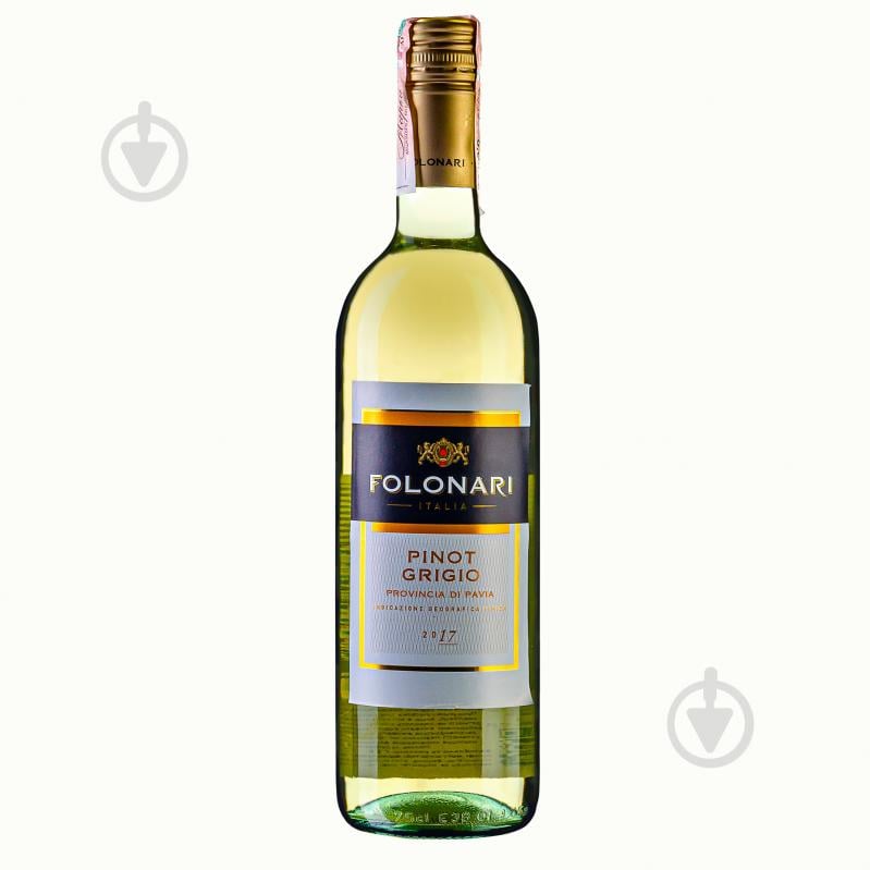 Вино Folonari Pinot Grigio delle Venezie біле сухе 0,75 л - фото 1