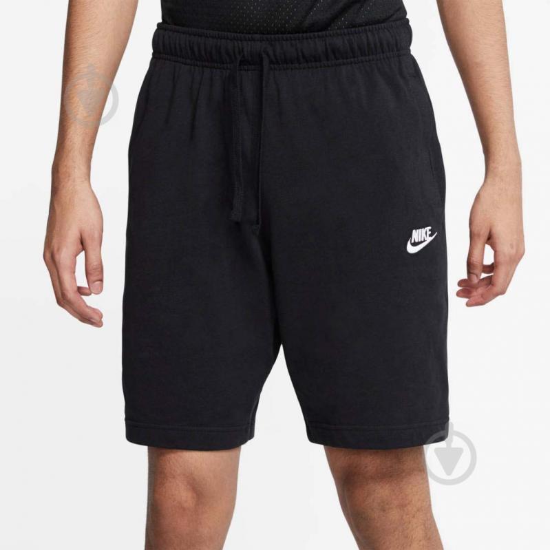 Шорти Nike M NSW CLUB SHORT JSY BV2772-010 р. M чорний - фото 7