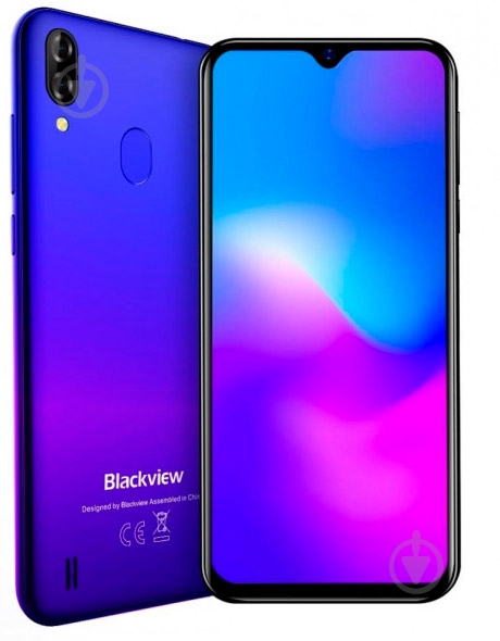 Смартфон Blackview A60 Dual Sim 1/16GB gradient blue (6931548305750) - фото 8