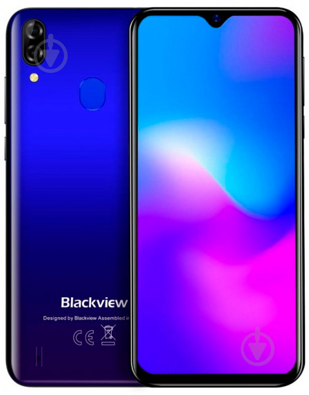 Смартфон Blackview A60 Pro Dual Sim 3/16GB gradient blue (6931548305781) - фото 1