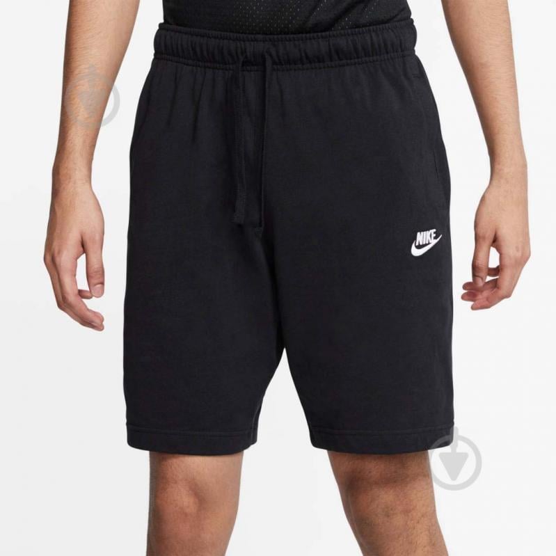 Шорти Nike M NSW CLUB SHORT JSY BV2772-010 р. XL чорний - фото 7