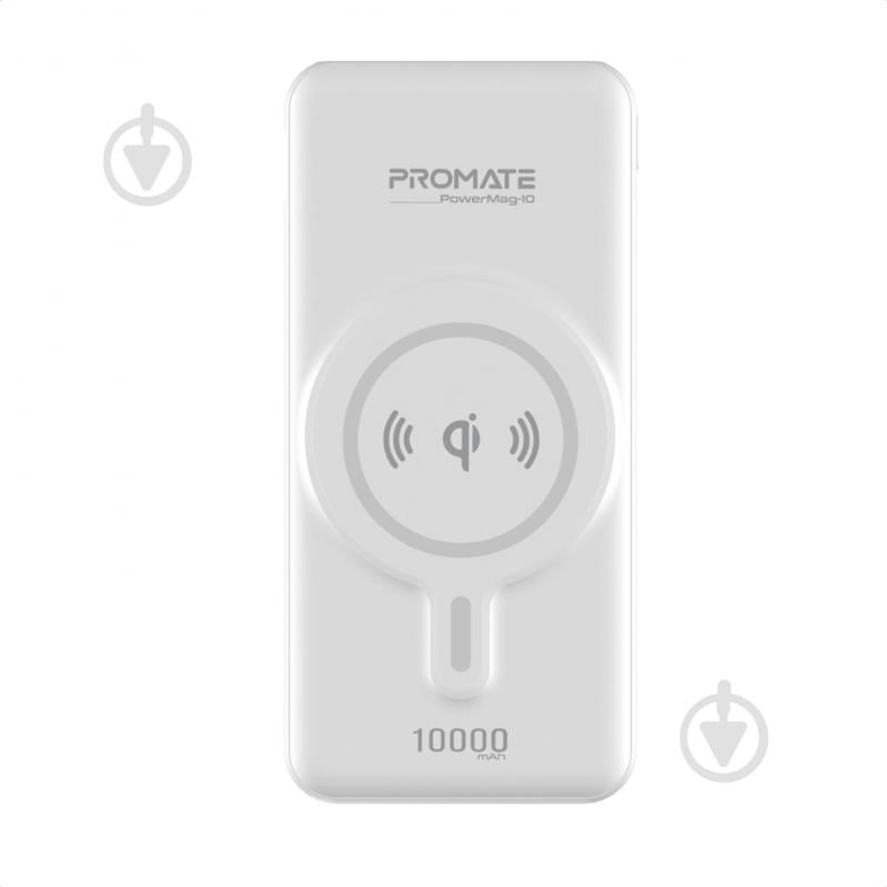 Повербанк Promate 10 mAh (powermag-10.white) - фото 1