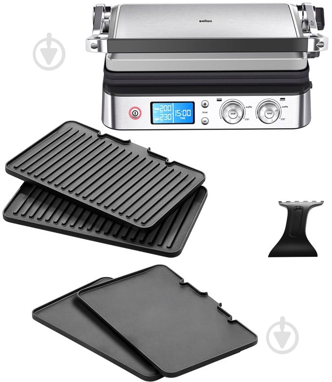 ВИТРИНА! Гриль электрический Braun CG9043 MultiGrill 9 - фото 1 ВИТРИНА! Гриль электрический Braun CG9043 MultiGrill 9 - фото 1