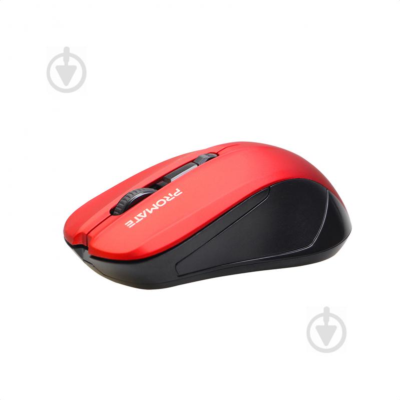 Мышь Promate Contour Wireless Red - фото 1