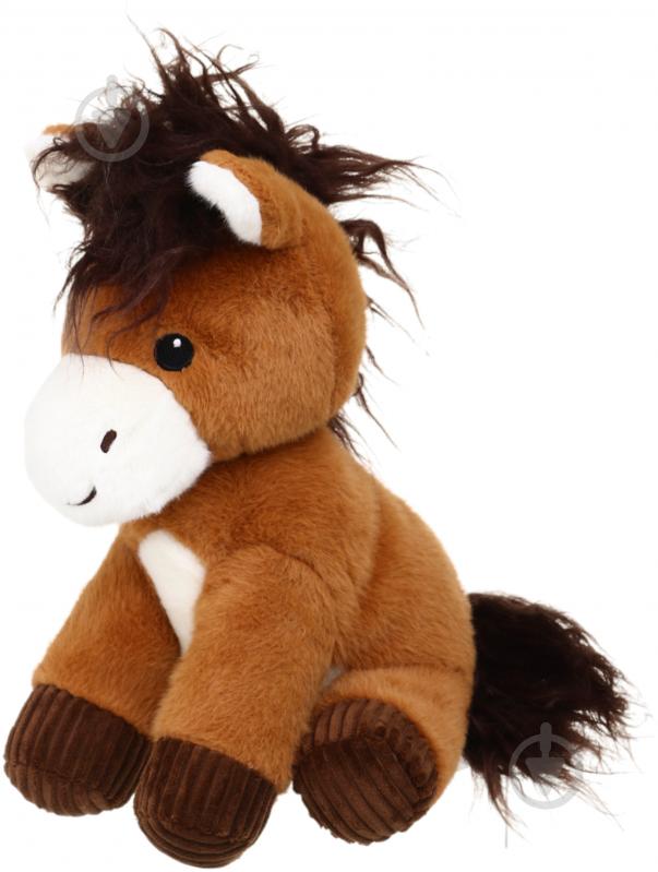 Мягкая игрушка HW Пони коричневый DT251186-11.5" - фото 2 Мягкая игрушка HW Пони коричневый DT251186-11.5" - фото 2