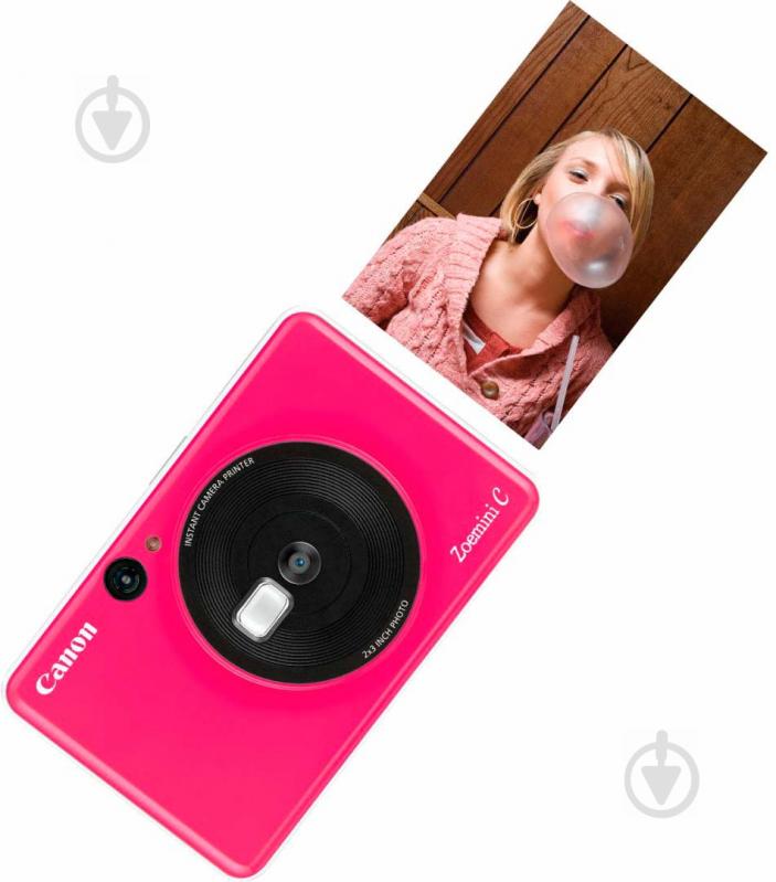 Камера-принтер Canon Zoemini C CV123 Bubble Gum pink - фото 4