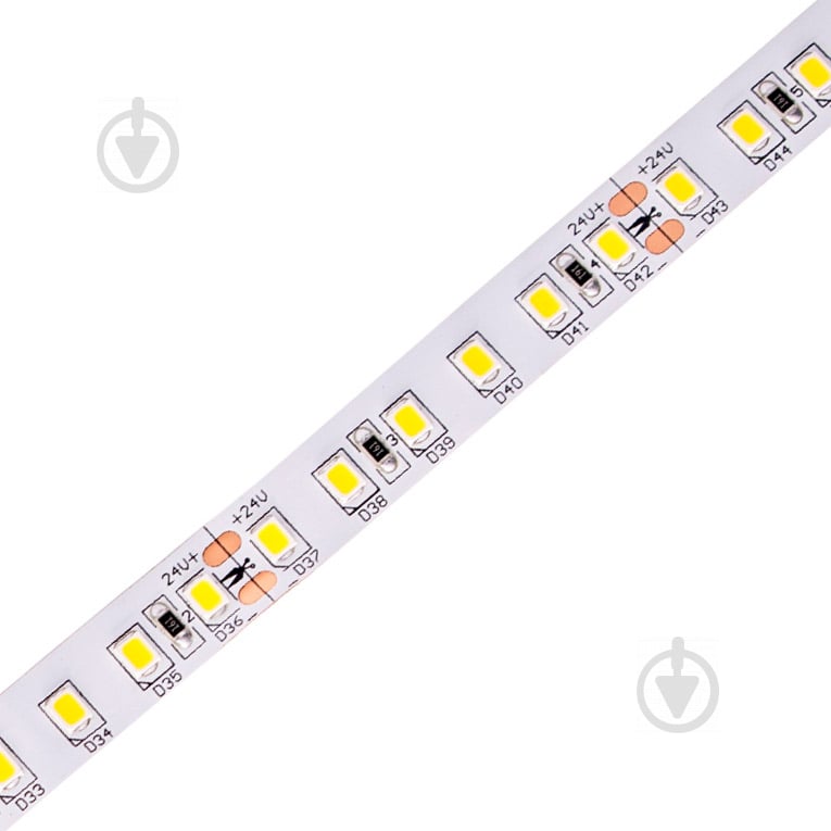 Стрічка світлодіодна Hopfen 2835 120 LED 12 Вт IP20 24 В теплий - фото 3