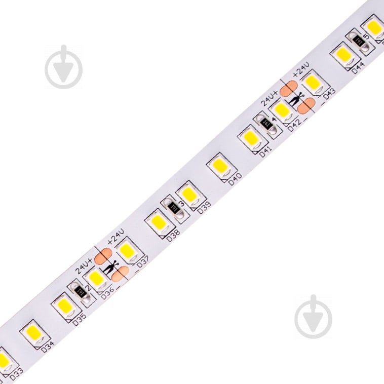 Лента светодиодная Hopfen 2835 120 LED 12 Вт IP20 24 В холодный - фото 3