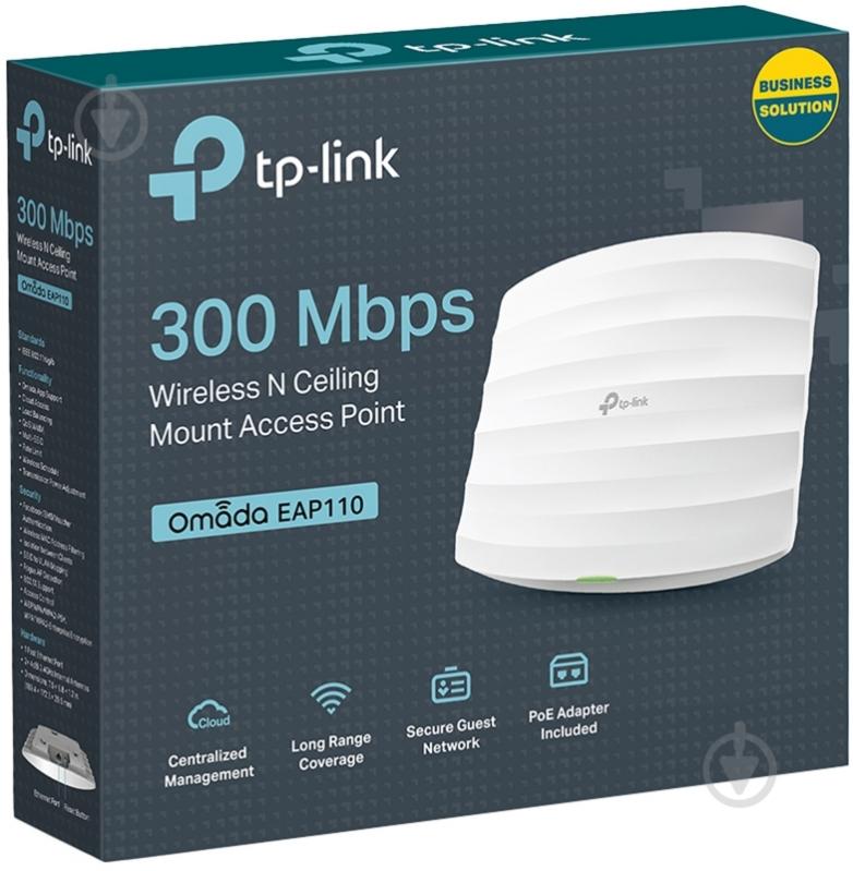 Точка доступа TP-Link (EAP110) - фото 7 Точка доступа TP-Link (EAP110) - фото 7