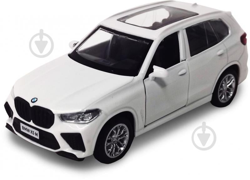 Автомодель TechnoDrive 1:32 BMW X5 M белый красный 250404 - фото 2