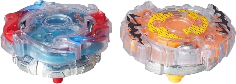 Юла Hasbro BEYBLADE 2 шт. в упаковке в ассортименте B9491 - фото 7