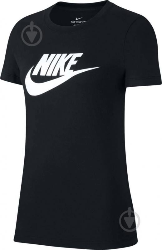 Футболка Nike TEE ESSNTL ICON FUTUR BV6169-010 р.XL черный - фото 1