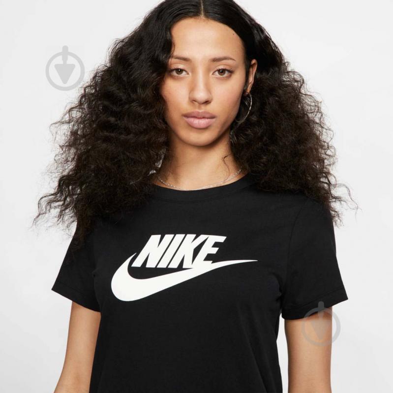 Футболка Nike TEE ESSNTL ICON FUTUR BV6169-010 р.XL черный - фото 4