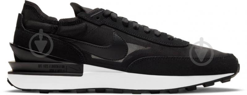 Кросівки чоловічі демісезонні Nike Waffle One DA7995-001 р.47 чорні - фото 2 Кросівки чоловічі демісезонні Nike Waffle One DA7995-001 р.47 чорні - фото 2
