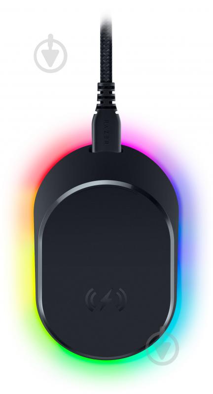 Док-станція Razer Mouse Dock PRO plus Wireless Charging Puck Bundle black (RZ81-01990100-B3M1) - фото 3