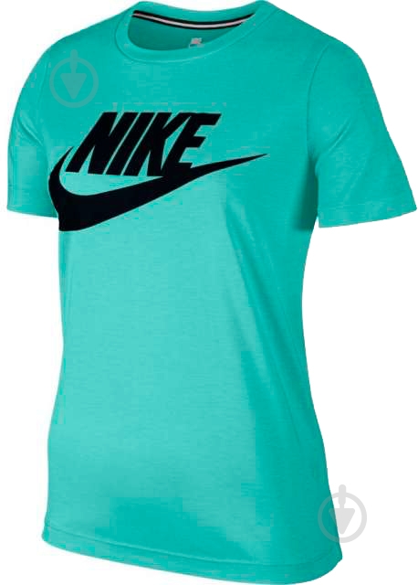 Футболка Nike W NSW ESSNTL TEE HBR 829747-381 р.XS зеленый - фото 1