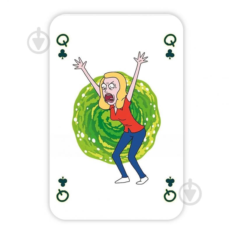 Игральные карты Winning Moves RICK AND MORTY (Рик и Морти) (WM00039-EN1-12) - фото 4