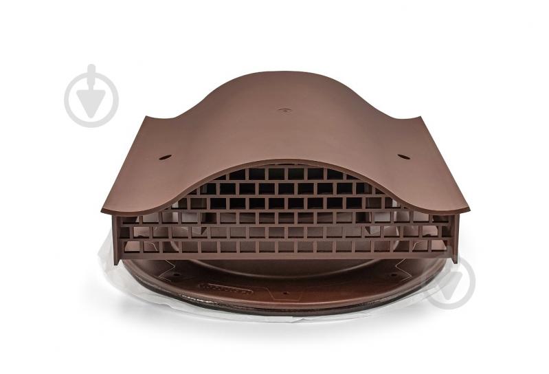 Аератор точковий EliteVent коричневий для змонтованої бітумної та фальцевої покрівлі - фото 2 Аератор точковий EliteVent коричневий для змонтованої бітумної та фальцевої покрівлі - фото 2