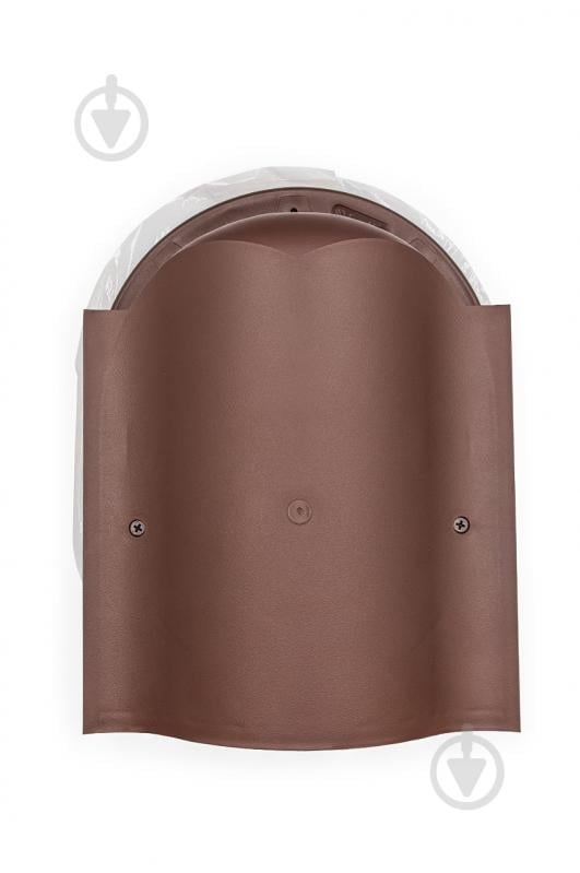 Аератор точковий EliteVent коричневий для змонтованої бітумної та фальцевої покрівлі - фото 4 Аератор точковий EliteVent коричневий для змонтованої бітумної та фальцевої покрівлі - фото 4