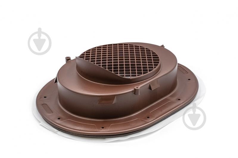 Аератор точковий EliteVent коричневий для змонтованої бітумної та фальцевої покрівлі - фото 6 Аератор точковий EliteVent коричневий для змонтованої бітумної та фальцевої покрівлі - фото 6