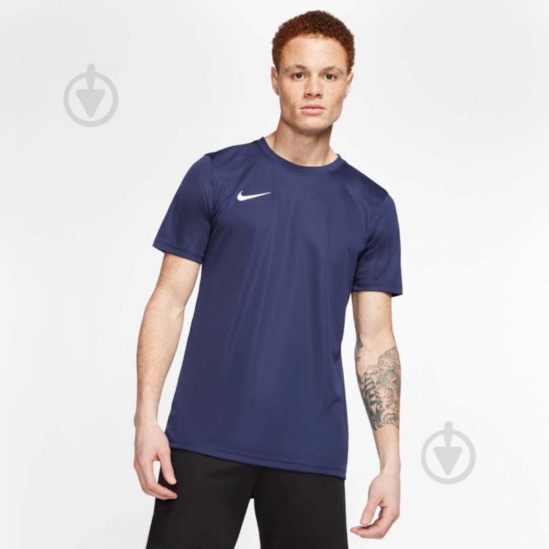 Футболка Nike NK DRY PARK VII JSY SS BV6708-410 р.2XL синий - фото 4