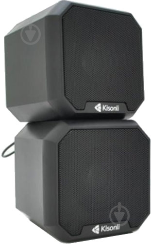 Акустическая система Kisonli KS-02/23409 2.0 black - фото 1
