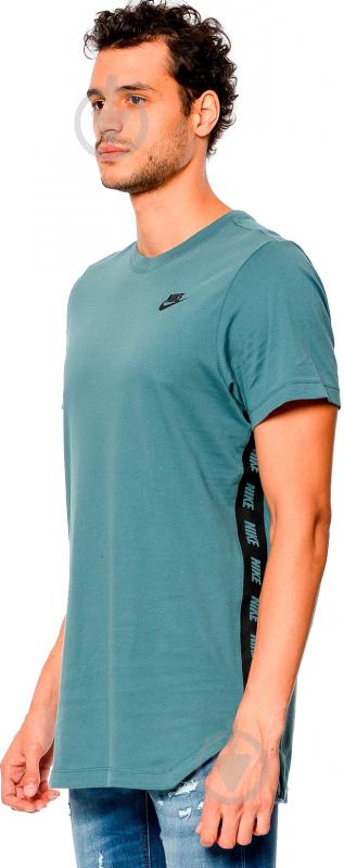 Футболка Nike M NSW LEGACY TOP SS KNT 877086-374 р.L зелений - фото 2