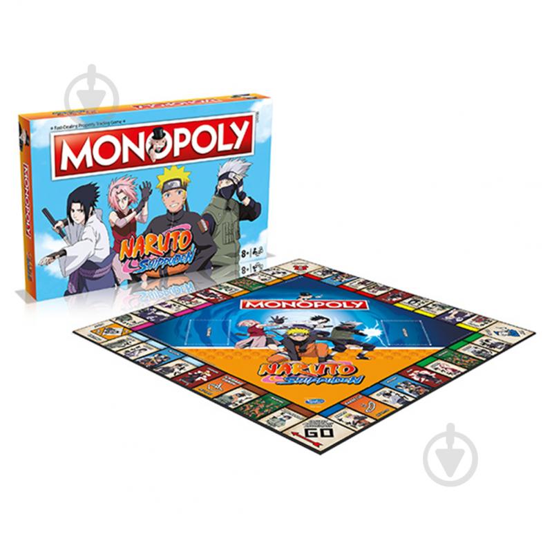 Гра настільна Winning Moves NARUTO SHIPPUDEN Monopoly (Наруто) (WM00167-EN1-6) - фото 1