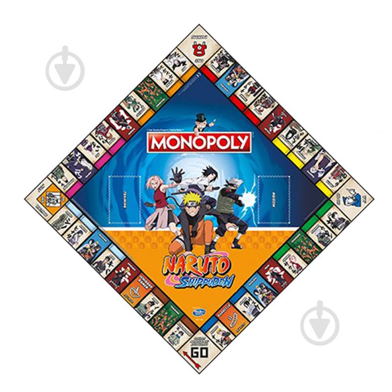 Гра настільна Winning Moves NARUTO SHIPPUDEN Monopoly (Наруто) (WM00167-EN1-6) - фото 2