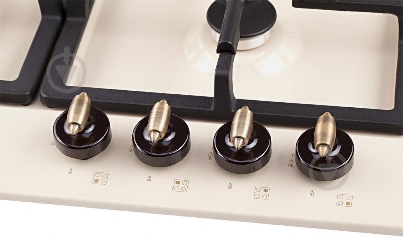 Варочная поверхность газовая Pyramida PFE 642 IVORY RUSTICO - фото 6 Варочная поверхность газовая Pyramida PFE 642 IVORY RUSTICO - фото 6