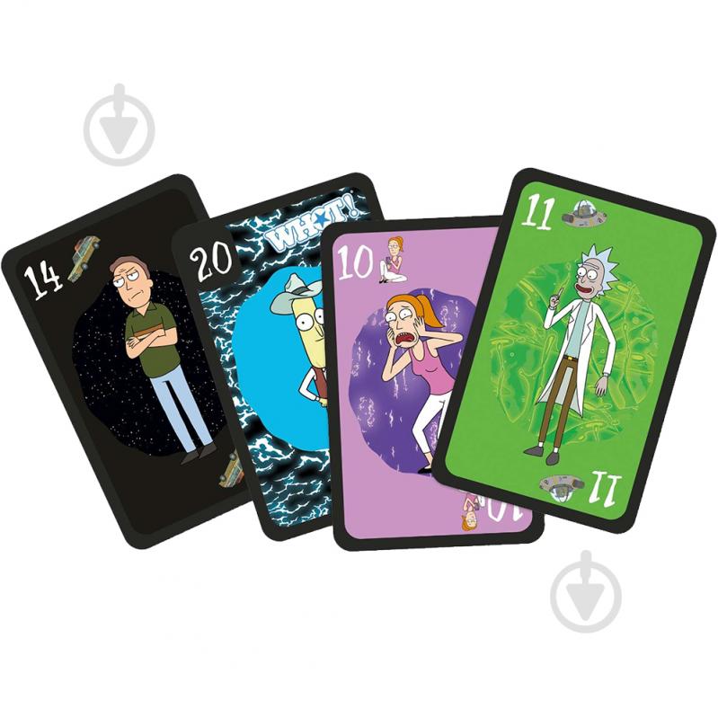 Игральные карты Winning Moves RICK AND MORTY WHOT! Board Game (Рик и Морти) (WM02941-ML1-12) - фото 2