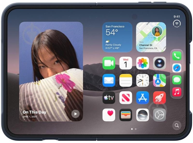 Чехол Apple iPhone Duo Case - navy blue (MKR84ZM/A) - фото 5