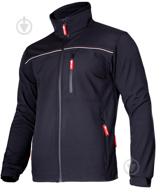 Куртка робоча Lahti Pro Soft-Shell р. XXXL зріст 5-6 LPKS13XL чорний - фото 1