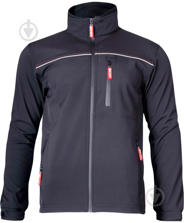 Куртка робоча Lahti Pro Soft-Shell р. XXXL зріст 5-6 LPKS13XL чорний - фото 2