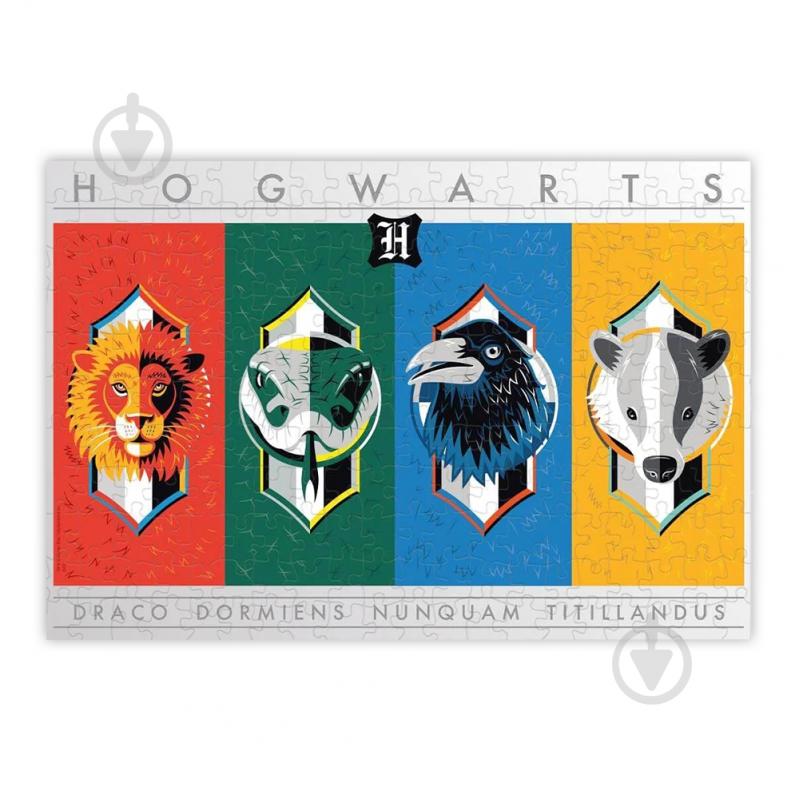 Пазл Winning Moves HARRY POTTER House Crests (Гарри Поттер) (WM00369-ML1-6) - фото 2