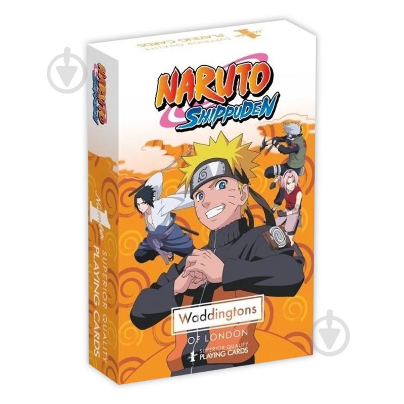 Игральные карты Winning Moves NARUTO SHIPPUDEN (Наруто) (WM03022-EN1-12) - фото 2