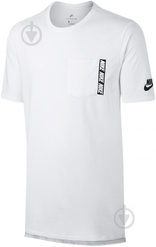 Футболка Nike M NSW TEE DRPTL AV15 PRNT 856469-101 р.XL білий - фото 1