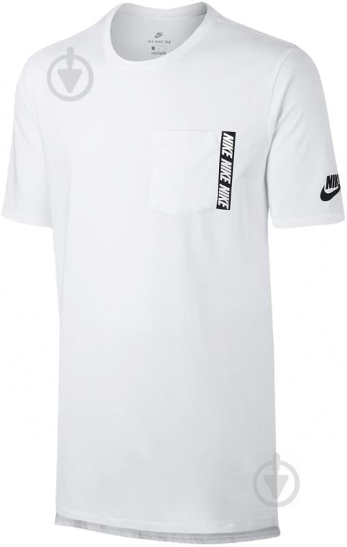 Футболка Nike M NSW TEE DRPTL AV15 PRNT 856469-101 р.L белый - фото 1