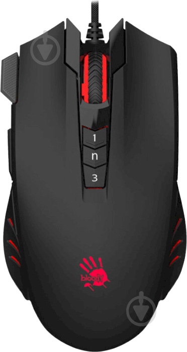 Мышка A4Tech V9MA Bloody black (V9MA Bloody (Black)) - фото 1