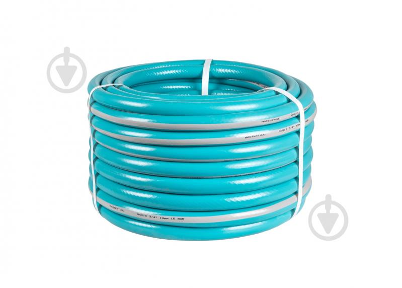 Шланг для полива MasterTool OASIS 3/4" 30 м голубой (92-1058) - фото 2