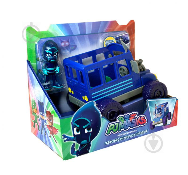 Ігровий набір PJ Masks Автобус Нічного Ніндзя 33043 - фото 1