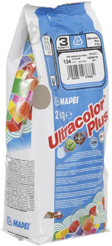 Затирка для плитки Mapei Ultracolor Plus 134 2 кг шелк - фото 3