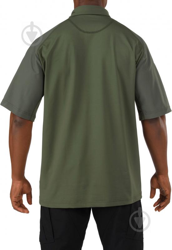 Поло 5.11 Tactical Rapid Performance Polo - Short Sleeve 41018 р.M зелений - фото 2