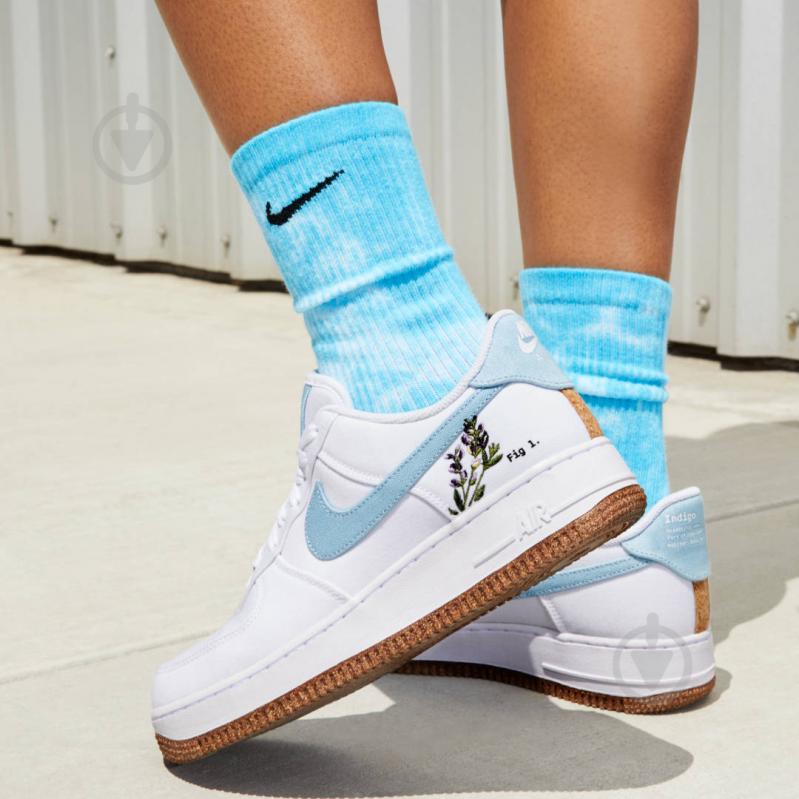 Кроссовки женские демисезонные Nike AIR FORCE 1 CZ0269-100 р.36,5 белые - фото 7