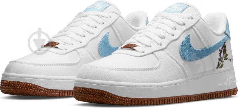 Кроссовки женские демисезонные Nike AIR FORCE 1 CZ0269-100 р.37,5 белые - фото 4