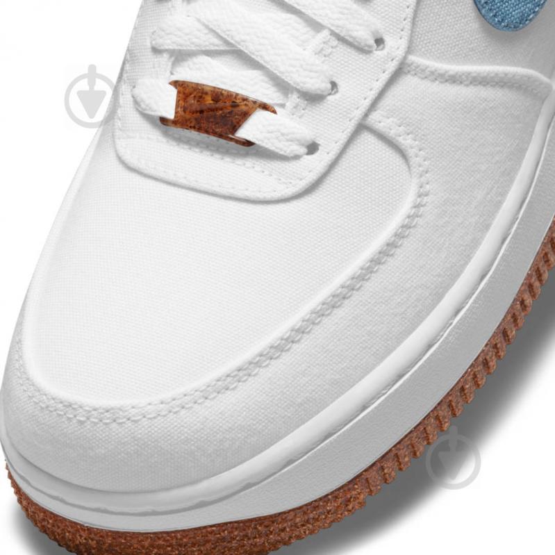 Кроссовки женские демисезонные Nike AIR FORCE 1 CZ0269-100 р.38,5 белые - фото 8