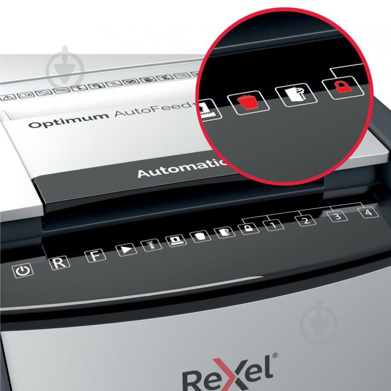 Знищувач документів Optimum AutoFeed+ 100X Rexel - фото 7