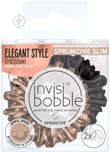 Резинка-браслет Invisibobble Sprunchie Slim True Golden 2 шт. - фото 1
