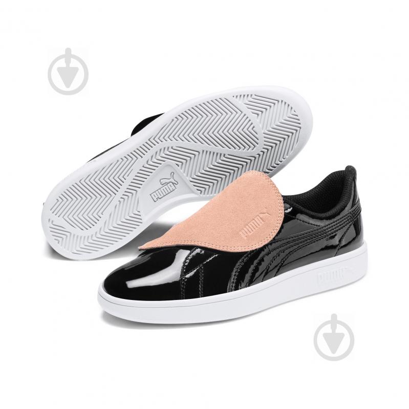 Черевики Puma Smash v2 BFF Patent Jr 37053402 р.37 чорний - фото 2